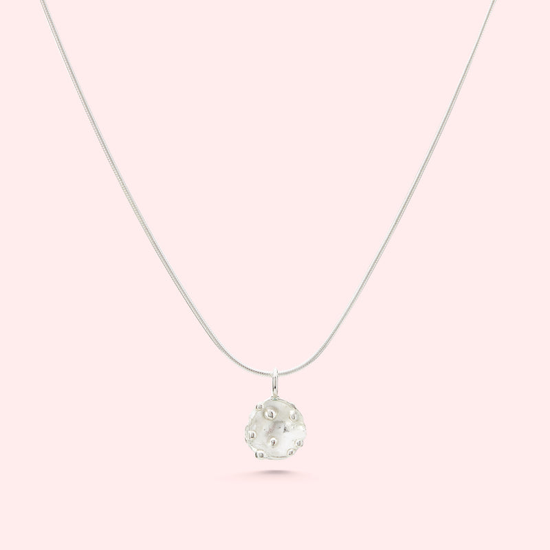 Flora Necklace -Silver